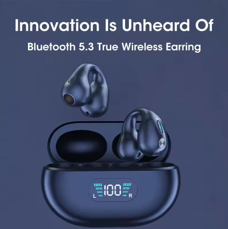 Xiaomi Mijia Wireless Bluetooth Earphones TWS Earbuds Sound Earcuffs Ear Earring Auriculares For Sport Headset
