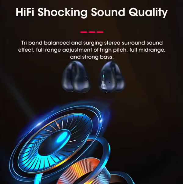 Xiaomi Mijia Wireless Bluetooth Earphones TWS Earbuds Sound Earcuffs Ear Earring Auriculares For Sport Headset